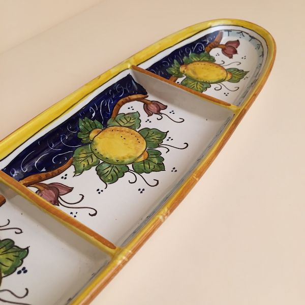 OBLONG APPETIZER DISH cm.42x11, LIMONI COSIMO